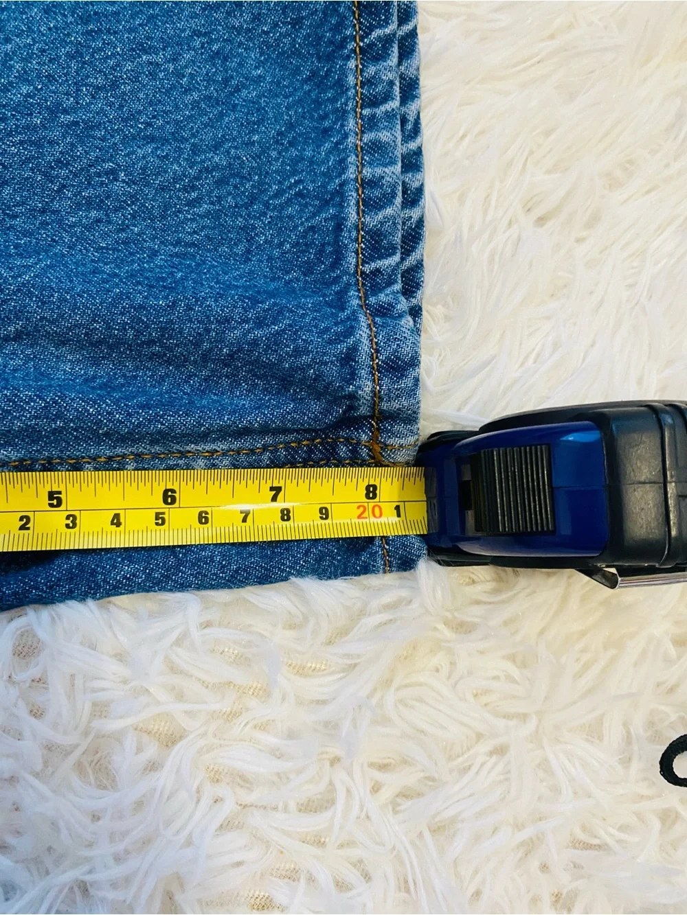 Cotton On Super Baggy Denim Jorts Blue High Rise 100% Cotton Shorts US 6